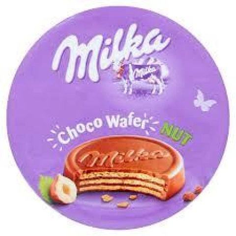 Вафлі milka Milka choco wafer nut горіховий 30 г
