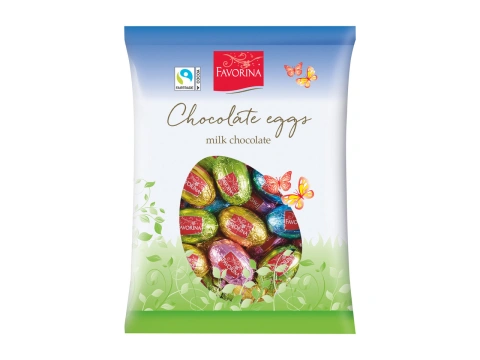 Шоколадні яйця Favorina favorina chocolate eggs 200 гм
