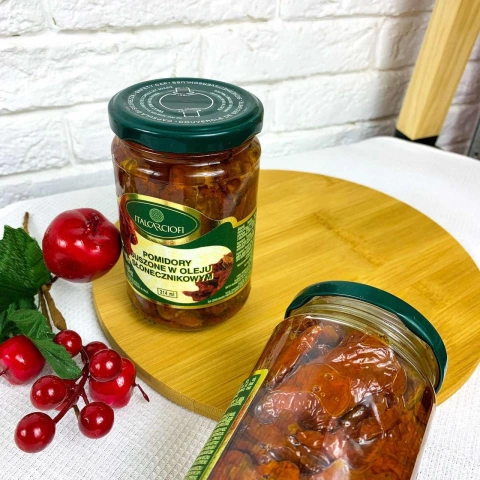 В'ялені помідори Italcarciofi в соняшниковій олії italcarciofi pomidory suszone w oleju 314 мл