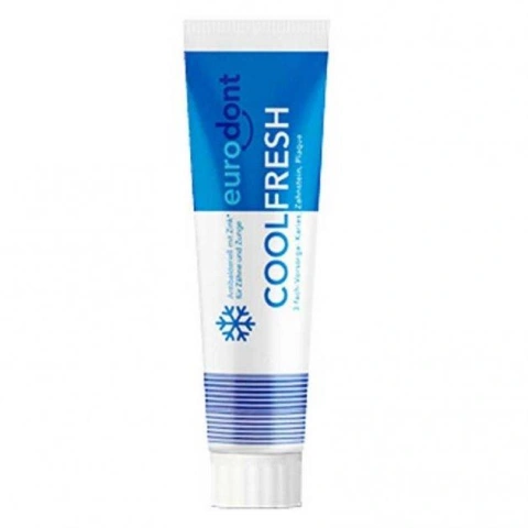 Зубна паста eurodont cool fresh 125 мл, німеччина