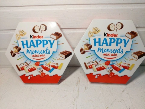 Цукерки kinder happy moments mini mix 162 g