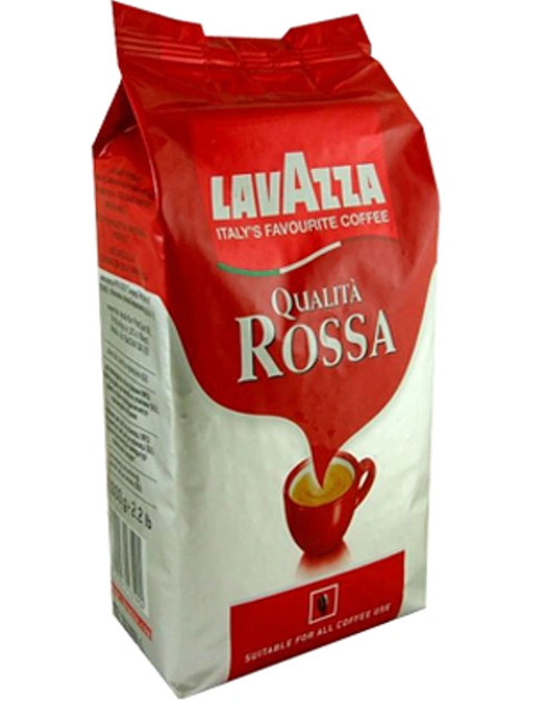 Кава в зернах Lavazza qualitç rossa 1кг