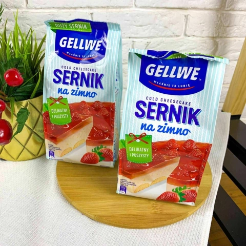 Холодний десерт Gellwe gellwe sernik na zimno 193г