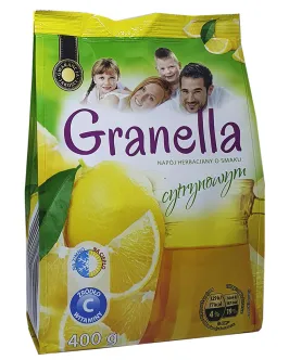 Чай Granella лимон гранульований 50шт 400г