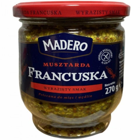 Гірчиця французька Madero madero 270г