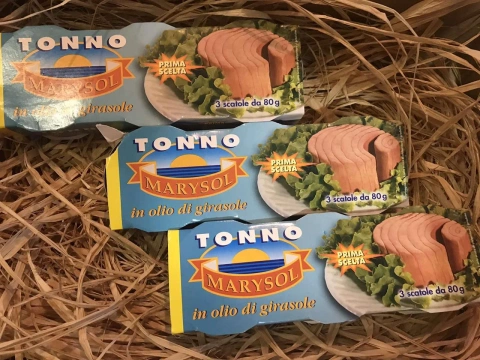 Тунець в олії Marysol Tonno 3шт 240г