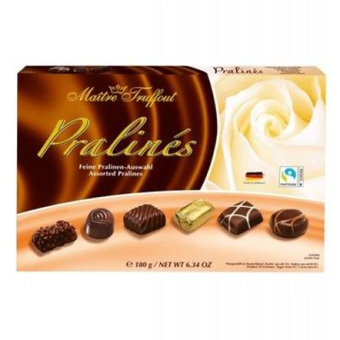 Цукерки Maitre Truffout Pralines Exquisite праліне асорті 180г