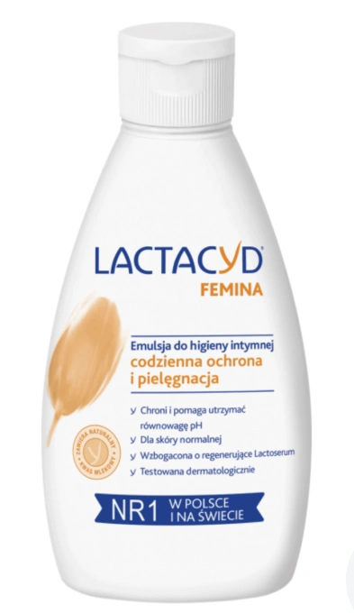 Засіб для інтимної гігієни Lactacyd lactacyd femina (без дозатора) 200 мл.