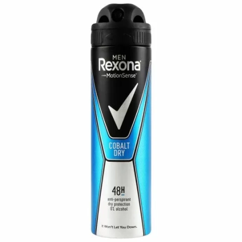 Антиперспірант Rexona men cobalt для чоловіків аерозольний 150мл