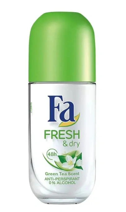 Дезодорант-антиперспірант роликовий Fa Fresh&Dry Green Tea Scent Фа Свіжість та сухість Зелений чай 50мл