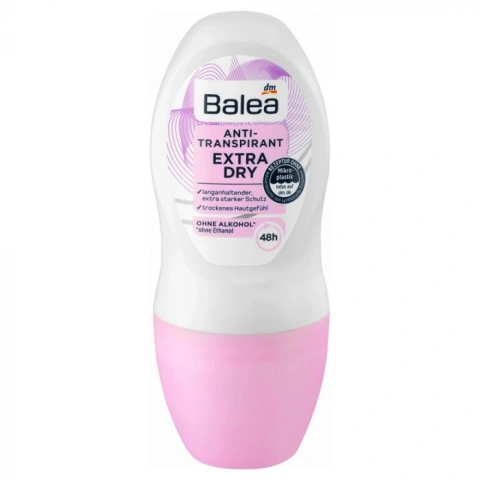 Антиперспірант жіночий кульковий Balea extra dry 50мл