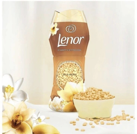 Кондиціонер для білизни в гранулах Lenor золота орхідея 210г