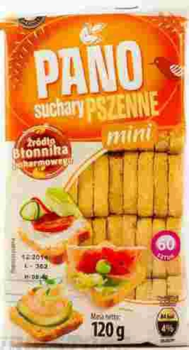 Сухарики pano pano suchary pszenne mini (міні сухарики пано) 120 г польща