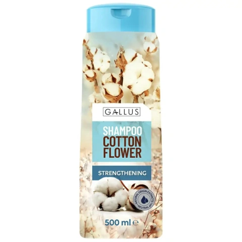 Шампунь для волосся Gallus cotton flower 500мл