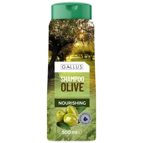 Шампунь для волосся Gallus olive nurishing 500мл