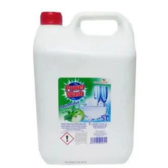 Засіб для миття посуду гель Power Wash Spulmittel Apfel Minze ароматом свіжого яблука та мяти 5л