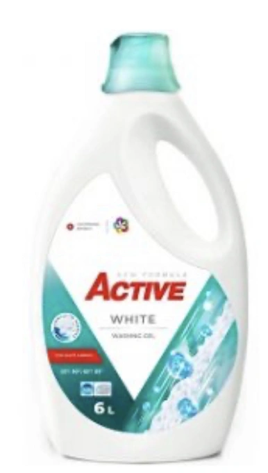 Гель для прання білих Active речей active white 6000 мл.