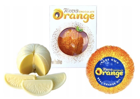 Апельсинка з Terry's білого шоколаду terry's chocolate orange