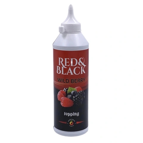 Топінг Red&Black з лісовими ягодами 600г