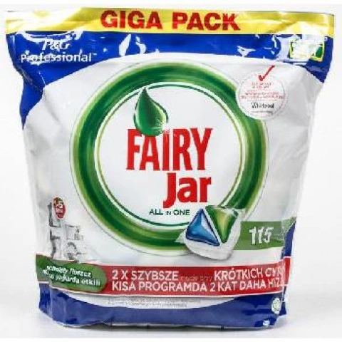 Капсули для посудомийки Fairy Jar All in 1 -115 шт.