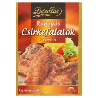 Приправа до хрусткої курочки Lucullus Ropogos csirkefalatok fuszerso Лукулуш спеції для маринування 40г
