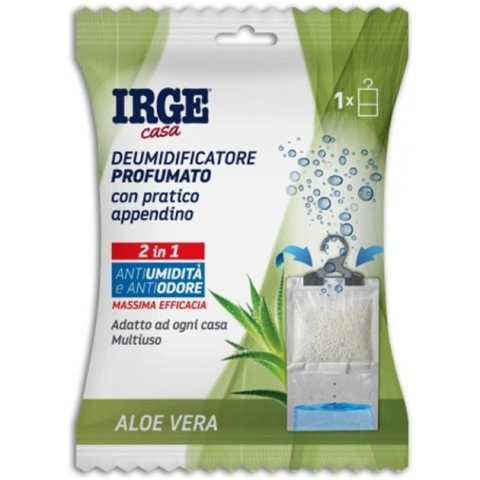 Підвіска-поглинач запаху і вологи Irge casa 2in1 Aloe Vera 2в1 ароматизована з Алое вера 500мл