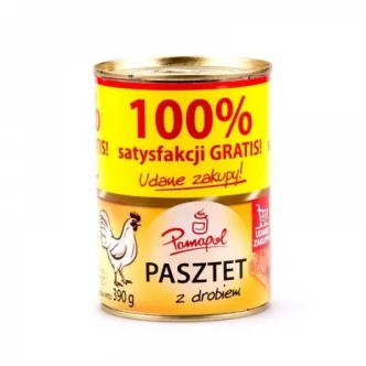 Паштет Pamapol зі смаком курки 390г