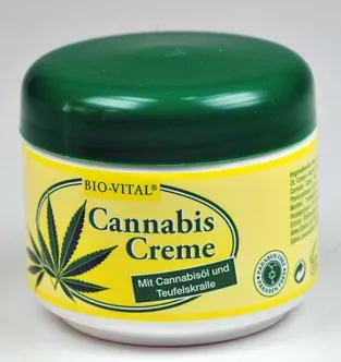 Крем з конопляною олією та Кігтем диявола Bio-Vital Cannabis Creame devils claw 125мл