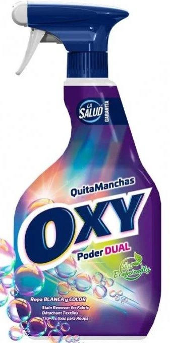 Відбілювач кисневий La Salud Oxy Quita Manchas Poder DUAL без хлору спрей 750мл