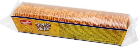 Чіпси вафлі сирні Snackline Cheese Wafer Classic класичні 100г