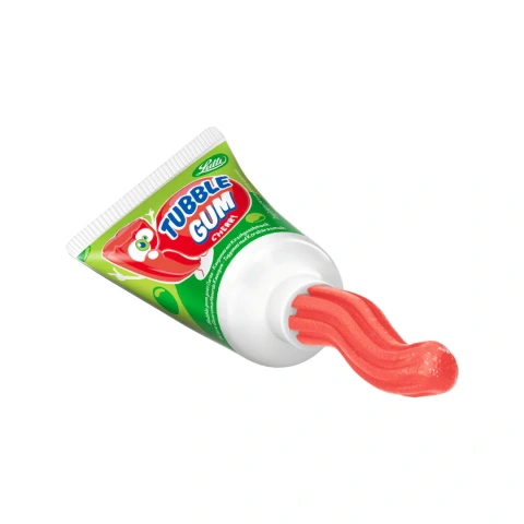 Жуйка рідка в тюбику Lutti Tubble Gum Cherry Стигла Вишня червона 33г