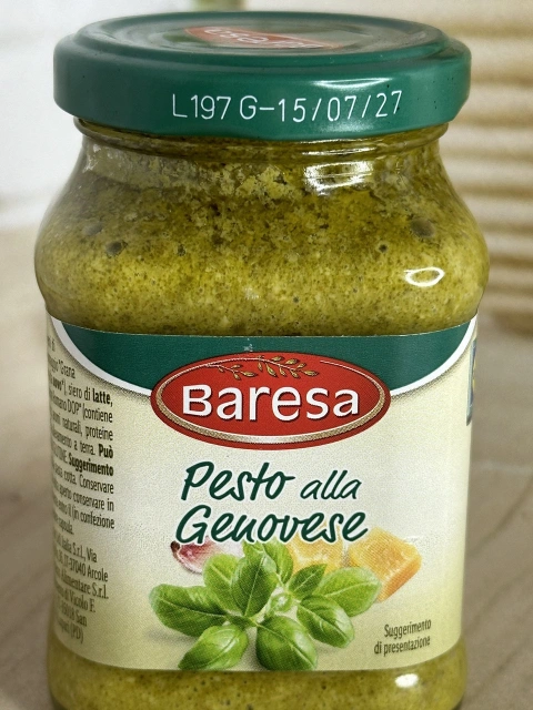 Соус Baresa Pesto alla Genoveza Pecorino з часником 190мл