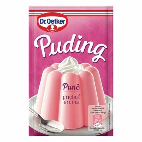 Пудинг порошок Dr Oetker Punc aroma krem Ароматний пунш крем 38г