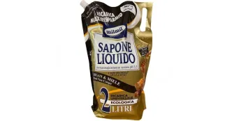 Рідке мило для гігієни MilMil Sapone Liquido Argan&Miele Maxi Refill Bag з арганом та медом Макс 2000мл