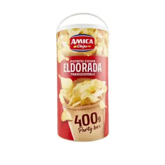 Чіпси картопляні Мега Бокс Amica Eldorada Potato Chips Tradizionale Party Box Паті бокс 400г
