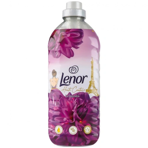 Кондиціонер для білизни з ефірними оліями Парфумований Lenor Haute Couture La Desirable Висока мода від кутюр Жаданий 1200мл