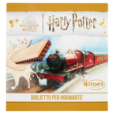 Батончик з Білим шоколадом та печивом з какао Witor's Harry Potter Biglietto Per Hogwarts Білет на поїзд у Хогвардс 6шт 126г