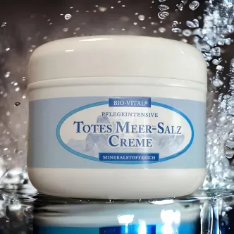 Крем для шкіри з сіллю Мертвого моря Bio-Vital Totes meer Salz creme Біо Вітал Відновлюючий щоденний 250мл