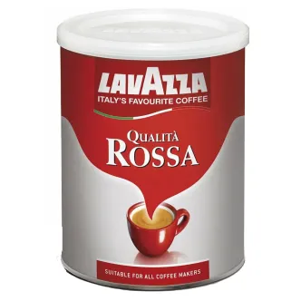 Кава мелена Lavazza qualita rossa арабіка 70% робуста 30% 250г
