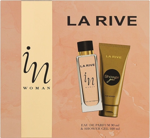 Набір Парфумована вода та Гель для душу Жіночий La Rive In Woman Eau de Parfum Shower Gel Ін Вумен 190мл