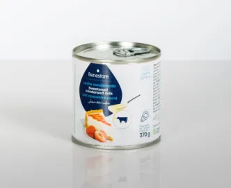 Згущене молоко Benestare Leche Condensada Sweetened Condenced Milk незбиране 8 відсоткове 370г