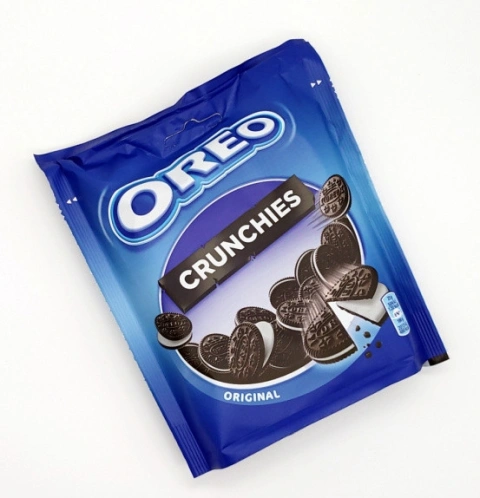 Печиво сендвіч Орео в Шоколаді Oreo Crunchies Original mini Орео міні кранчі з ванільно вершковим кремом 12шт 110г