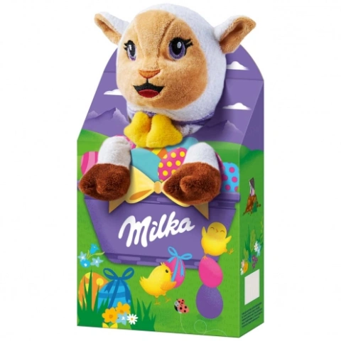 Набір цукерки Milka Magic Mix Мілка з Мякою іграшкою Овечка 96г