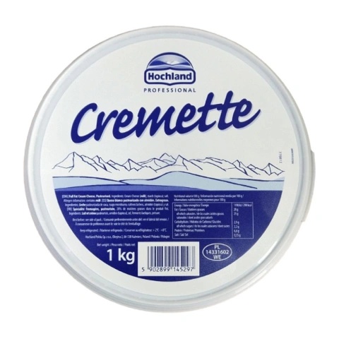 Сир крем вершковий Hochland Cremette Professional Хохленд Креметті мякий Бокс 1кг