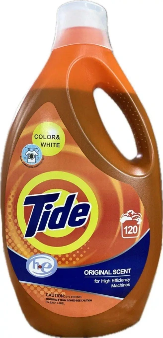 Гель для прання Білих та Кольорових речей Tide Original Scent Color&White Тайд Колор 120прань 5775мл