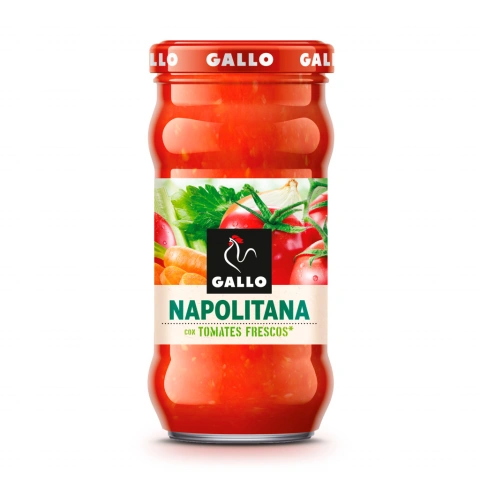 Соус Неаполітана Gallo Napolitana con Tomates Frescos Галло з свіжих Томатів для Пасти склобаночка 350г