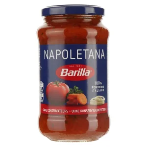 Соус Неаполітанський Barilla Napoletana Tomato Барілла неапольський томатний з зеленню склобаночка Червоний 400г