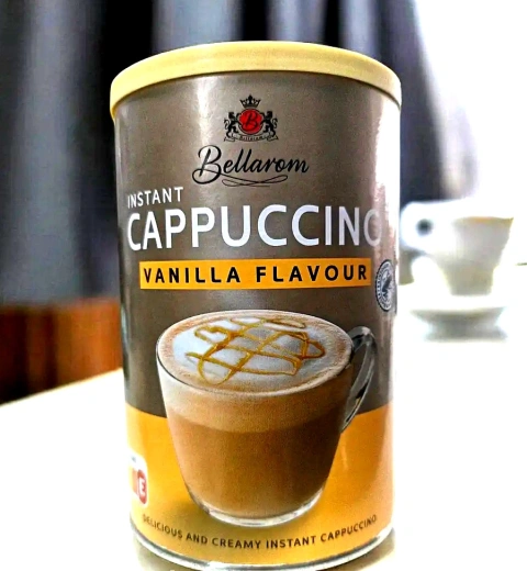 Капучіно Bellarom Instant Cappuccino Vanilla flavour Беларом розчинний Ванільний крем Банка 200г