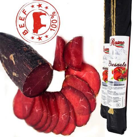 Ковбаса Брезаола Rasmo Bresaola Расмо Брезаола Сировялена з Яловичини 270г