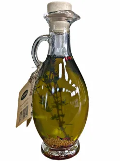 Суміш Олій оливкові Амфора з Травами Vesuvio Delicate Olio di Oliva Spezie Amphora Везувій рафінована перший віджим 250мл